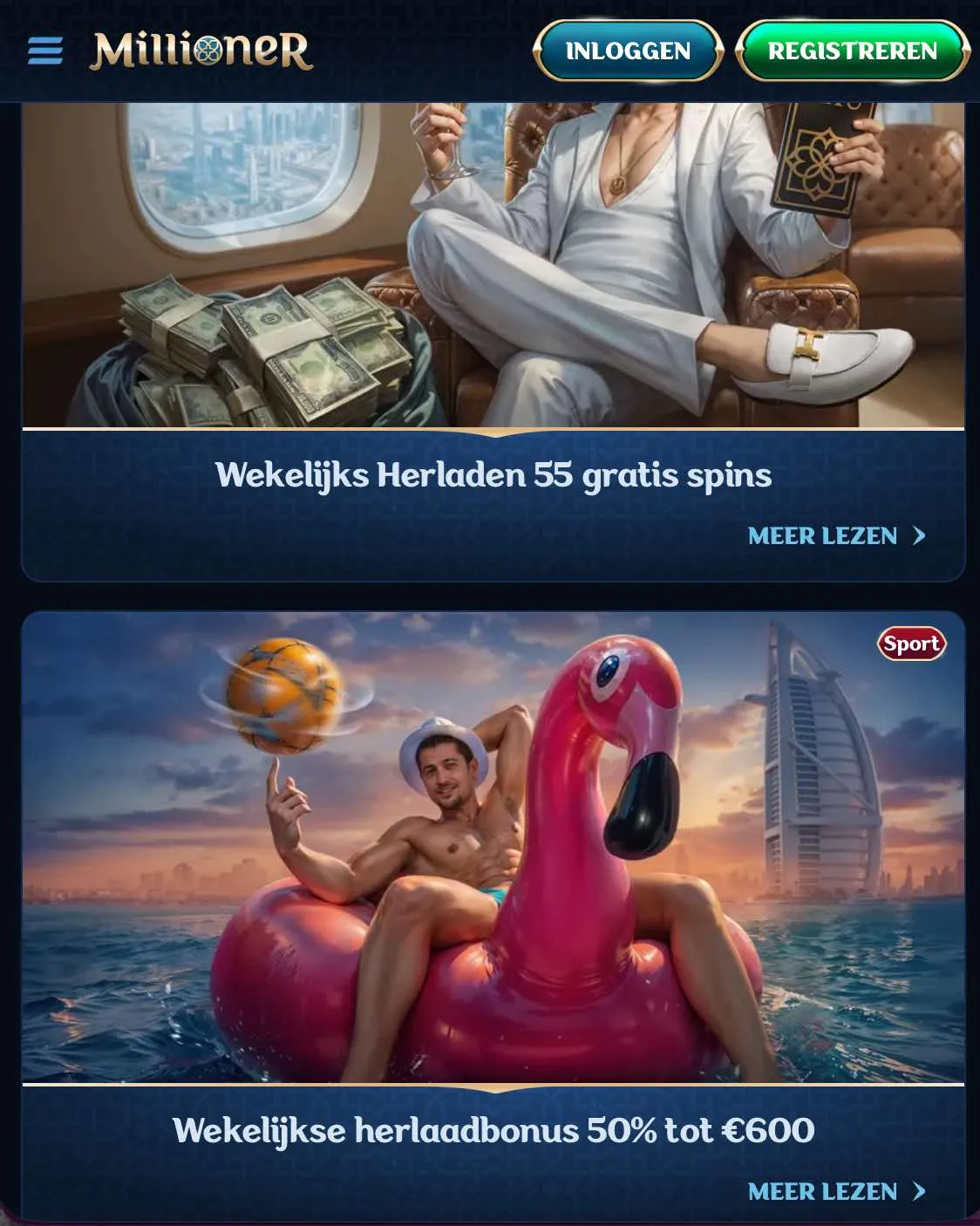 Millioner Casino Bonus